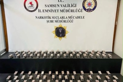 5 bin 656 adet sentetik ecza ele geçirildi
