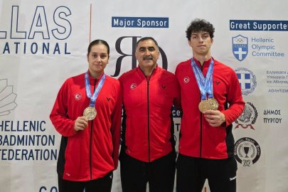 Erzincanlı badmintonculardan uluslararası şampiyonluk