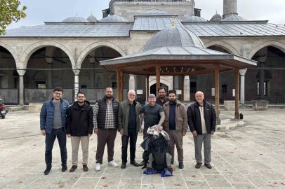Hac için Almanya’dan yürüyerek yola çıkan Umar 88 günde Kırklareli’ye ulaştı
