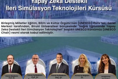 Türkiye’nin sağlık ve yapay zekâ alanındaki ilk UNESCO Kürsüsü Biruni Üniversitesi bünyesinde kuruldu
