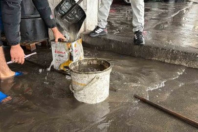 Diyarbakır’da iş yerleri sular altında kaldı
