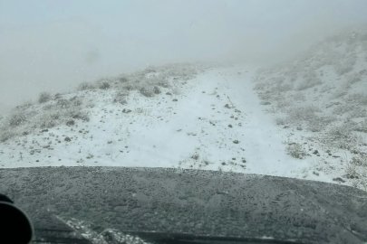 Nemrut Kalderası beyaza büründü
