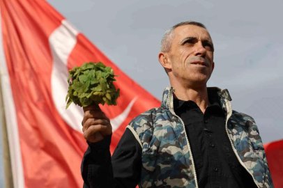 Beş dönümlük dağlık araziyi, tıbbi aromatik bitki bahçesine çevirdi
